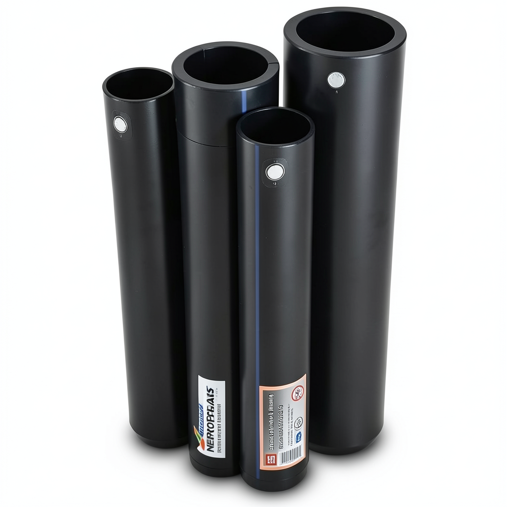 Neproplast HDPE Pipes PE 100 Pressure 6 Bar Outside Diameter 630 mm Thickness 22.9 mm Black | NEPROPLAST