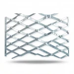 Galvanised Steel Expanded Metal Mesh  Bahri Thickness 2.3 mm Width 1.22 meter Length 5 meter | Bait Al Tatawor Company