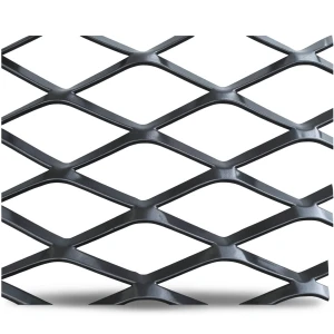Hot Rolled Black Steel Expanded Metal Mesh Thickness 5.8 mm Width 2.44 m Length 3 m