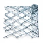 Galvanised Steel Expanded Metal Mesh  Bahri Thickness 1.7 mm Width 1.22 meter Length 4 meter | Bait Al Tatawor Company