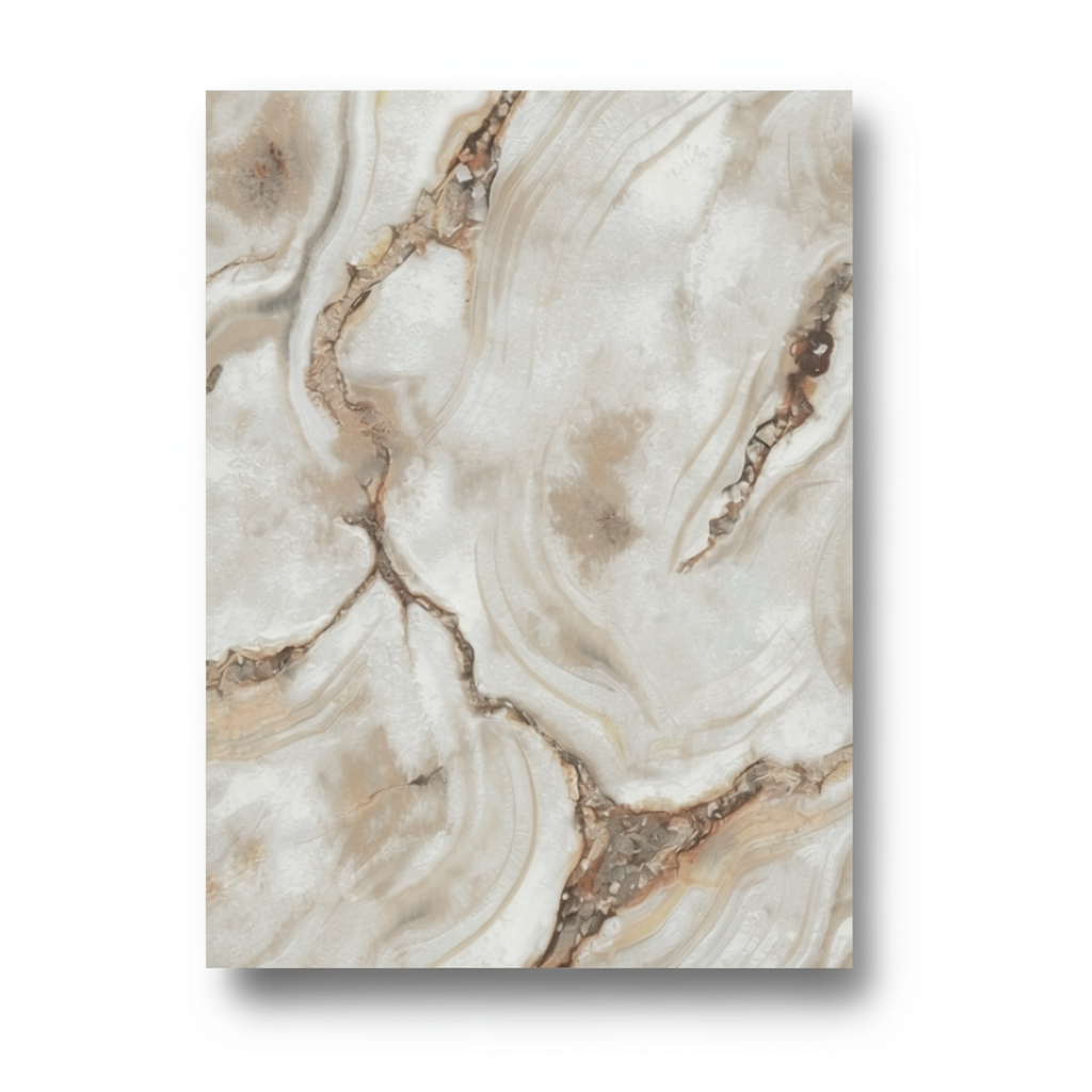 Marble Wallpaper Pale Beige, 10m x 1.06m, Model 84651