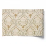 Classic Wallpaper Length 10m, Width 0.73m, Beige Color, Model 81001