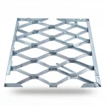 Galvanised Steel Expanded Metal Mesh  Bahri Thickness 1.7 mm Width 1.22 meter Length 6 meter | Bait Al Tatawor Company