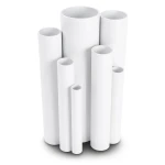 مواسير UPVC ضغط 15 بار قطر خارجي 48.4 مم سمك 3.7 مم لون أبيض