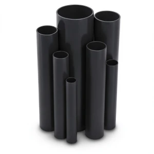 UPVC Pipes Pressure 15 Bar Outside Diameter 48.4 mm Thickness 3.7 mm Black