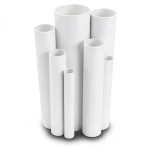 مواسير UPVC ضغط 18 بار قطر خارجي 48.1 مم سمك 3.7 مم لون أبيض