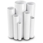 مواسير UPVC ضغط اسمي 25 بار قطر خارجي 48.1 مم سمك 5.1 مم لون أبيض