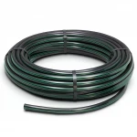 لفة أنابيب HDPE ضغط  16 بار [PE 80] قطر خارجي 125 مم  SDR 9  لون اسود مع خط اخضر | مصنع المنى