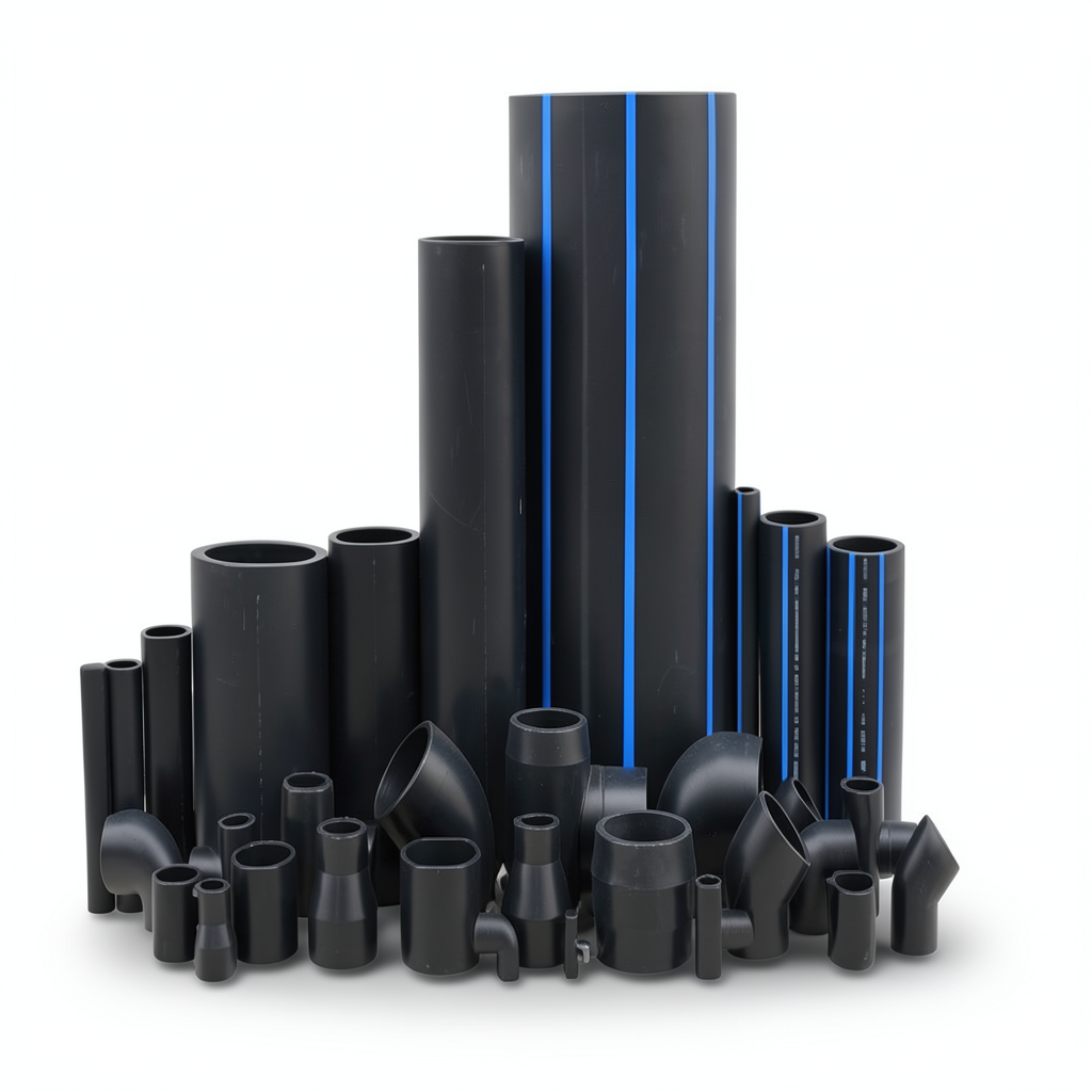 HDPE Pressure Pipes for Forced Main Sewer (DIN 8074/8075)