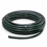 لفة أنابيب HDPE ضغط  16 بار [PE 80] قطر خارجي 125 مم  SDR 9  لون اسود مع خط اخضر | مصنع المنى