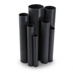 مواسير UPVC ضغط 9 بار قطر خارجي 75.3 مم سمك 3.5 مم لون اسود
