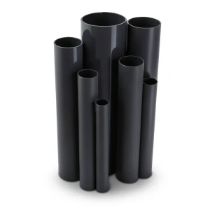 مواسير UPVC ضغط 9 بار قطر خارجي 75.3 مم سمك 3.5 مم لون اسود