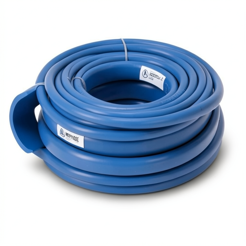 مواسير HDPE PE 100 ضغط 6 بار قطر خارجي 225 مم سمك 8.20 مم لون ازرق | نيبروبلاست