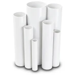مواسير UPVC ضغط 12 بار قطر خارجي 75 مم سمك 3.9 مم لون أبيض