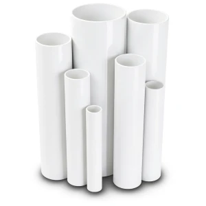 UPVC Pipes Nominal Pressure 12 Bar Outside Diameter 75 mm Thickness 3.9 mm White