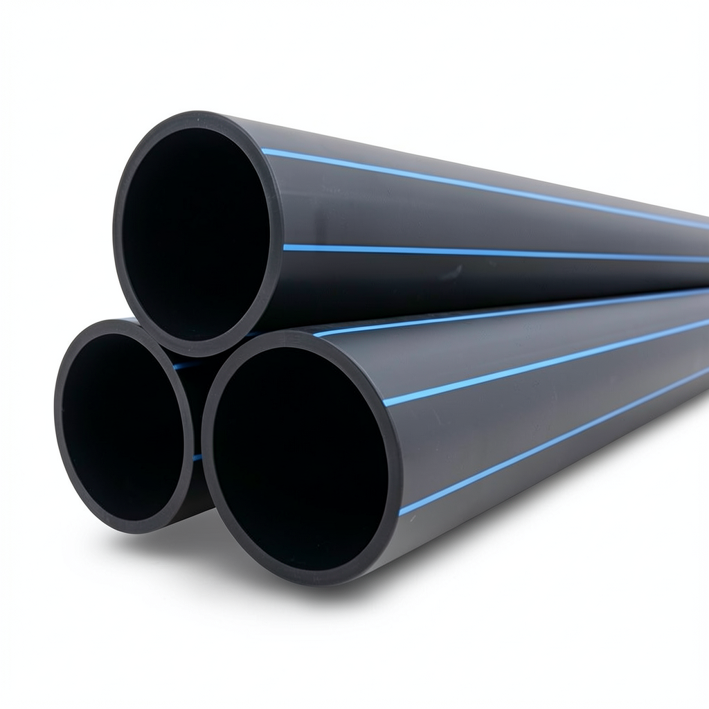 Neproplast HDPE Pipes PE 100 Pressure 12.5 Bar Outside Diameter 225 mm Thickness 16.6 mm Black | NEPROPLAST