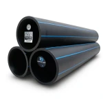 HDPE Pipes PE 100 Pressure 12.5 Bar Diameter 250 mm Thickness 18.4 mm Black | NEPROPLAST