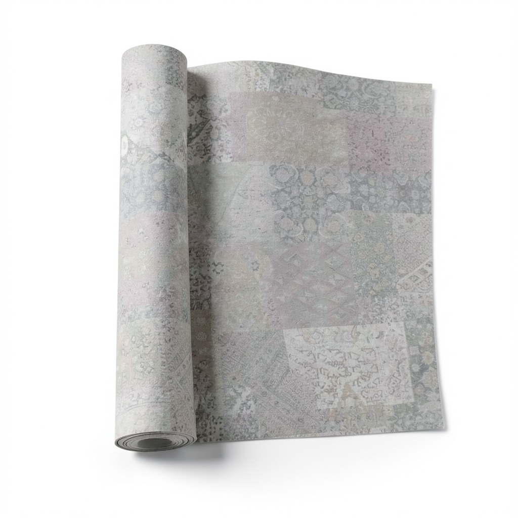 Patterned Wallpaper 10 x 1.06 meters, Blended Colors, Model 97202