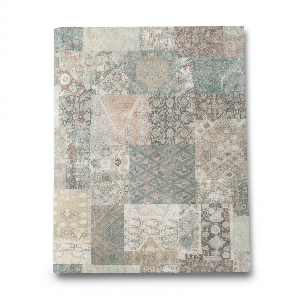 Italian Wallpaper Patterned 10x1.06m Blended Colors, Model 97201