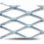 Galvanised Steel Expanded Metal Mesh  Bahri Thickness 1.8 mm Width 1.22 meter Length 6 meter | Bait Al Tatawor Company