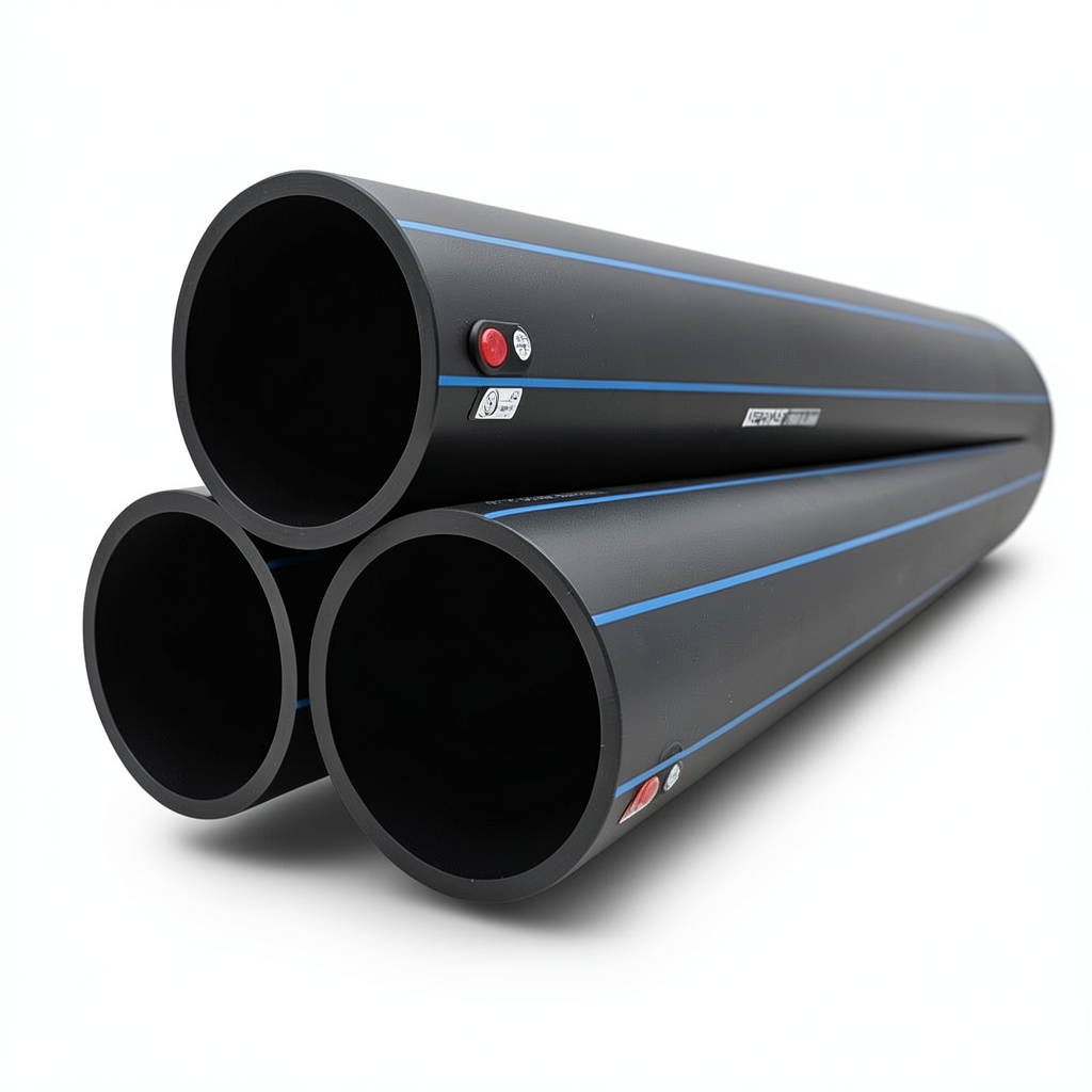 Neproplast HDPE Pipes PE 100 Pressure 12.5 Bar Outside Diameter 500 mm Thickness 36.8 mm Black | NEPROPLAST