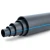 HDPE Polyethylene Pipe PN 16 Bar PE 80 OD 400 mm SDR 9 Black with Blue Stripes - Image 1