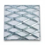 Galvanised Steel Expanded Metal Mesh  Bahri Thickness 1.5 mm Width 1.22 meter Length 7 M | Bait Al Tatawor Company