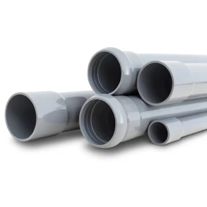 UPVC Pipes Nominal Pressure 10 Bar Outer Diameter 25 mm Thickness 1.5 mm Gray