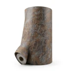 Italian Wallpaper Patterned Design Brown Color, Size 10mx0.70m, Model 14060