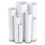 مواسير UPVC ضغط 21 بار قطر خارجي 60.2 مم سمك 5.5 مم لون أبيض