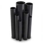 مواسير UPVC ضغط 21 بار قطر خارجي 60.2 مم سمك 5.5 مم لون اسود