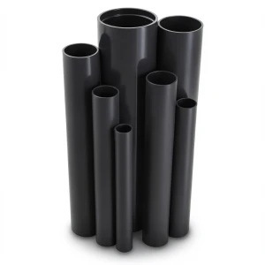 مواسير UPVC ضغط 21 بار قطر خارجي 60.2 مم سمك 5.5 مم لون اسود