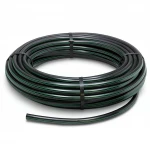 لفة أنابيب بلاستيك HDPE ضغط  16 بار [PE 80] قطر خارجي 160 مم  SDR 9  لون اسود مع خط اخضر | مصنع المنى