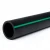 HDPE Polyethylene Pipe  Nominal Pressure 4 Bar [PE 80] OD 180 mm  SDR 41  Color Black with Green Stripes | Almona Factory