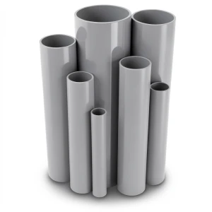 UPVC Pipes Nominal Pressure 21 Bar Outside Diameter 60.5 mm Thickness 6.3 mm Gray
