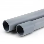 مواسير UPVC لانظمة الصرف الصحي الوطني ضغط 10 بار  قطر خارجي 32 مم سمك 1.8 مم لون رمادي