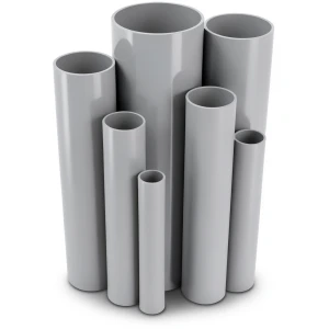 UPVC Pipes Outside Diameter 60.32 mm Thickness 1.96 mm Gray