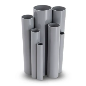 UPVC Pipes Outside Diameter 88.90 mm Thickness 3 mm Gray