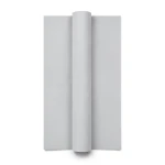 Italian Wallpaper Plain Design 10x1.06 m Light Gray