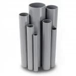 مواسير UPVC التقنية العصرية ضغط 10/20 بار  قطر خارجي 140 مم سمك 6.7 مم لون رمادي