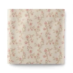 Italian Wallpaper Floral Design Beige Color, Size 10mx0.53m, Model Z66803