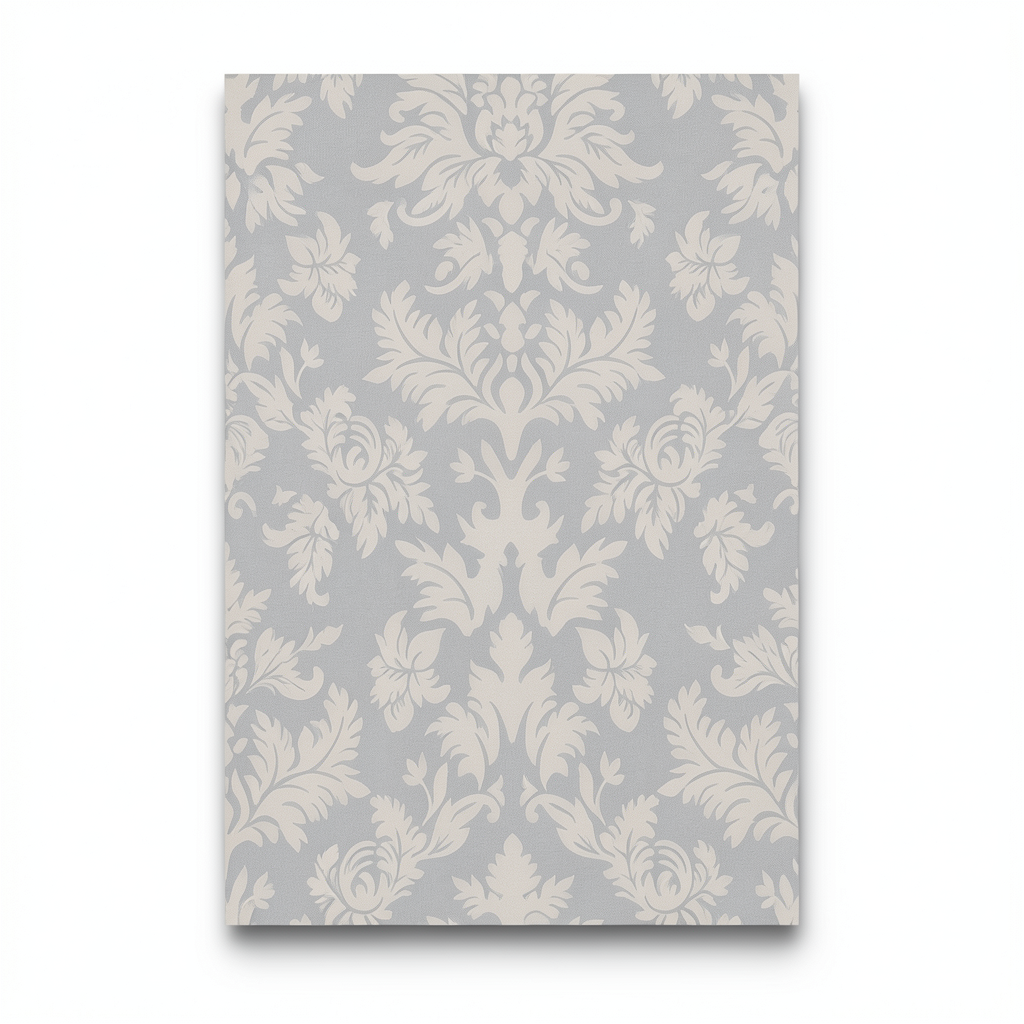 Classic Wallpaper Gray with Beige, 10m x 0.53m, Model 474343