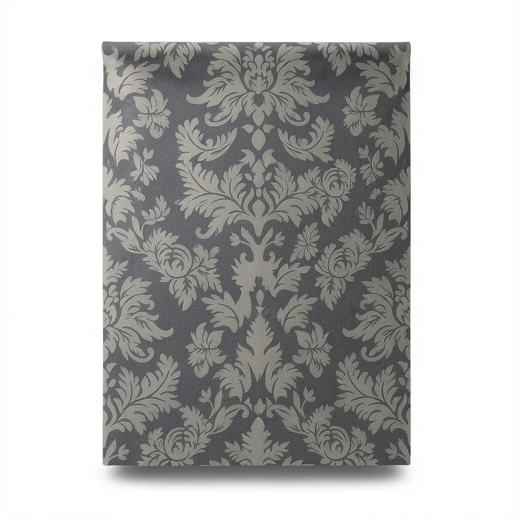 Classic Wallpaper Dark Gray, 10m x 0.53m, Model 474350