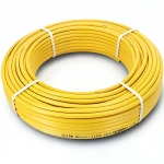 أنابيب HDPE نيبروبلاست PE 80 ضغط 4 بار قطر خارجي 110 مم سمك 3.4  مم لون أصفر 