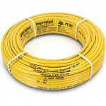أنابيب HDPE نيبروبلاست PE 80 ضغط 4 بار قطر خارجي 125 مم سمك 3.9  مم لون أصفر 