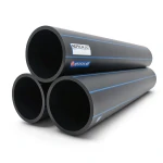 HDPE Pipes PE 100 Pressure 12.5 Bar Outside Diameter 280 mm Thickness 20.6 mm Black | NEPROPLAST