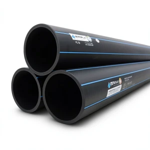مواسير HDPE PE 100 ضغط 12.5 بار قطر خارجي 315 مم سمك 23.2 مم لون أسود | نيبروبلاست