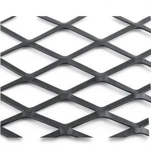 Hot Rolled Black Steel Expanded Metal Mesh Thickness 4.8 mm Width 2.44 m Length 5 m