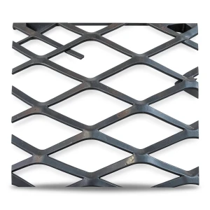 Hot Rolled Black Steel Expanded Metal Mesh Thickness 5.8 mm Width 2.44 m Length 5 m