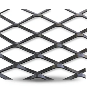 Hot Rolled Black Steel Expanded Metal Mesh Thickness 6 mm Width 2.44 m Length 5 m